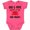 Vintage Hot Pink, variant on Inktastic Gigi and Pops Love Me Grandchild Boys or Girls Baby Bodysuit