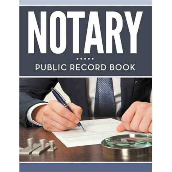 Pre-Owned Notary Public Record Book, (Paperback)