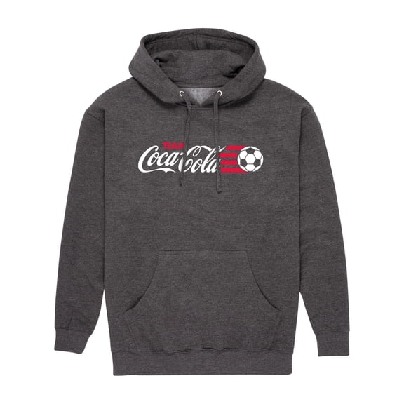 Coca-Cola - Soccer Coke - Men's Fleece Hoodie Sweatshirt