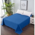 thumbnail image 2 of Premium Bed Flat Sheet - Breathable and Soft - Top Sheet Only - Easy Care & Easy Clean, 2 of 4