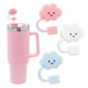 thumbnail image 1 of Flower Straw Cover Cap for Silicone Straw Topper Compatible with Tumbler with Handle,Straw Tip Covers Straw Tip Covers (3pcs cloud), 1 of 5