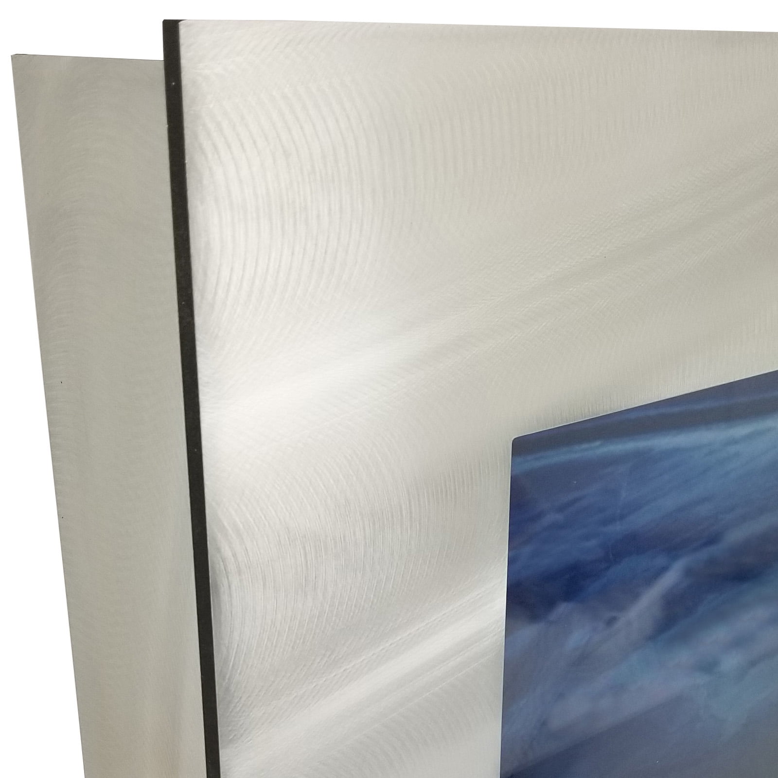 Aussie Aquariums 3.0 Modern Wall Mounted Fish Tank – Contemporary Aquatic Habitat and Living Art Display (Verticali, Silver)