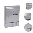 thumbnail image 6 of deevoka Wall Mount Mailboxes for Outside Lockable Letter Box for Outdoor Door Office Gray, 6 of 9