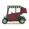 EZGO RXV Golf Cart PRO-TOURING Sunbrella Track Enclosure - Burgundy