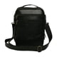 thumbnail image 1 of Morral Crossbody CASTELLI LEATHER AUTHENTIC Piel Negro Dos Cierres AL Frente, 1 of 3
