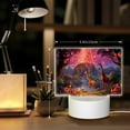 thumbnail image 6 of Haiem Lantern Giraffes Magical Forest Pattern Acrylic Night Light Gift with 3 Color ModesTouch-Sensitive LED Lamp Perfect Gift for Mother's Day, Birthday, or Christmas, 6 of 9