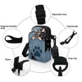 thumbnail image 5 of HELLHERO Crossbody Bag Polyester 2 Zippers Cowboy Puppy Pattern for Outdoor Daily Use Adults, 5 of 7