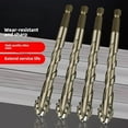 thumbnail image 6 of Literaryi New Four-Flute Sawtooth Eccentric Drill Bit Set, New Four-Flute Sawtooth Eccentric Drill Bit Set, Four Blade Serrated Eccentric Drill, for Wood and Metal, 6 of 7