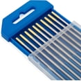 thumbnail image 2 of TIG Welding Tungsten Electrodes 1.5% Lanthanated 3/32" x 7" (Gold, WL15) 10-Pack, 2 of 3