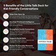 thumbnail image 2 of Tarjetas de conversación BestSelf Little Talk Deck Kids 150 Prompts, 2 of 7
