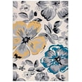 thumbnail image 2 of Rugshop 9098 Cream 5` X 7` Modern Floral Area Rug, 5` x 7`, Cream, 2 of 5