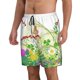 thumbnail image 2 of Fotbe Plants and Insects Trajes de Baño Estampados para Hombre, Shorts de Verano de Secado Rápido, Ropa de Playa, Bañadores-XX-Large, 2 of 6