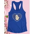 thumbnail image 3 of Mom And Baby Heart Wreath Racerback Tank Women -Image by Shutterstock, Female x-Small, 3 of 4