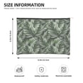 thumbnail image 2 of Sigee Tropical Palm Leaves1 for Multipurpose Zipper Pouch Paper Reusable Cosmetic bag for Purse Water Resistant Gift, 2 of 8