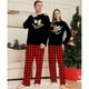 thumbnail image 3 of Pijamas de Navidad a juego para padre, madre e hijo, conjuntos familiares, Tops y pantalones a cuadros, ropa de Navidad, 2023, 3 of 4