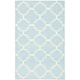 thumbnail image 1 of Safavieh Dhurries 2'6" X 6' Hand Woven Flat Weave Wool Rug, 1 of 3