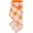 Orange-plaid, variant on 2.5 Inch Pink Polka Dots Burlap Wired Ribbon, Easter Summer Spring Ribbon for Gift Wrapping, Wreath Bows Making, Crafts, Birthday, Baby Shower, Decoration(Pink,6yds) pink-dots -