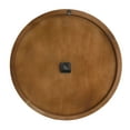 thumbnail image 6 of ABBSR 24in. Arabic Numerals Round Wall Clock,Rustic Gradient Non-Ticking Decorative Clock for Home,Office, 6 of 8