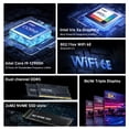thumbnail image 2 of Thdeukoty Mini PC, Desktop Computer Core i9-12900H, 14 Cores Upto 5.0GHz, Win 11 Pro(TPM 2.0), 16G DDR5 RAM 1T SSD, HDMI/DP/USB4.0/WiFi6E/BT5.3, VESA, 2 of 9