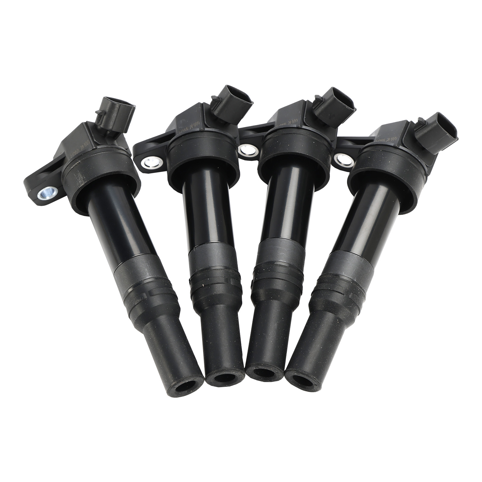 4 Ignition Coils & 4 Spark Plugs Kit For Kia Forte Soul Hyundai Elantra Tucson 2.0L