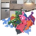 thumbnail image 4 of IManes de refrigerador, imanes de refrigerador animal pvc pegue de resina 12 pcs vívidos patrones 3d para objetos magnétos para juguetes para cocina, 4 of 7