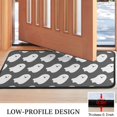 thumbnail image 3 of Pumpkin Skull Bat Spider No Slip Doormat 30x17 Inch Happy Halloween Protection Welcome Mat Layered Door Mats for Entryway Porch Entryway Kitchen, 3 of 7