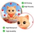 thumbnail image 4 of AURIGATE Valentines Day Stickers Lovely Patterns Stickers,Cute Cat Decals Suit For Doors Windows And Walls Valentines Day Atmospheres Decoration, 4 of 8