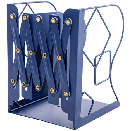 DINHEAROM Book Rack For Desk Modern Adjustable Bookend 1Set Random Color