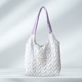 thumbnail image 1 of Bolso de hombro informal para mujer, Bolso de comestibles de gran capacidad, Color caramelo, Bolso diario para niñas, 1 of 6