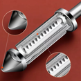 thumbnail image 3 of Stainless Steel Peeler - Vegetable Dual Julienne & Cutter Slicer, 3 of 5