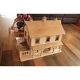 thumbnail image 6 of AmishToyBox.com Large Pennsylvania Bank Barn Toy, Deluxe Wooden Design, Hand-Crafted in Lancaster County, PA Natural, 6 of 10