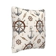 thumbnail image 2 of Bingfone Anchor with Rope Linen Throw Pillow Covers Cushion Case Pocket Button Vintage Farmhouse Pillowcase for Sofa Couch Bed 20"x20", 2 of 9