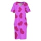 thumbnail image 4 of Vestido holgado con bolsillos y estampado de corazones rosas para San Valentín, vestido de fiesta de noche elegante de lujo para celebridades, vestido largo para mujer, 4 of 7