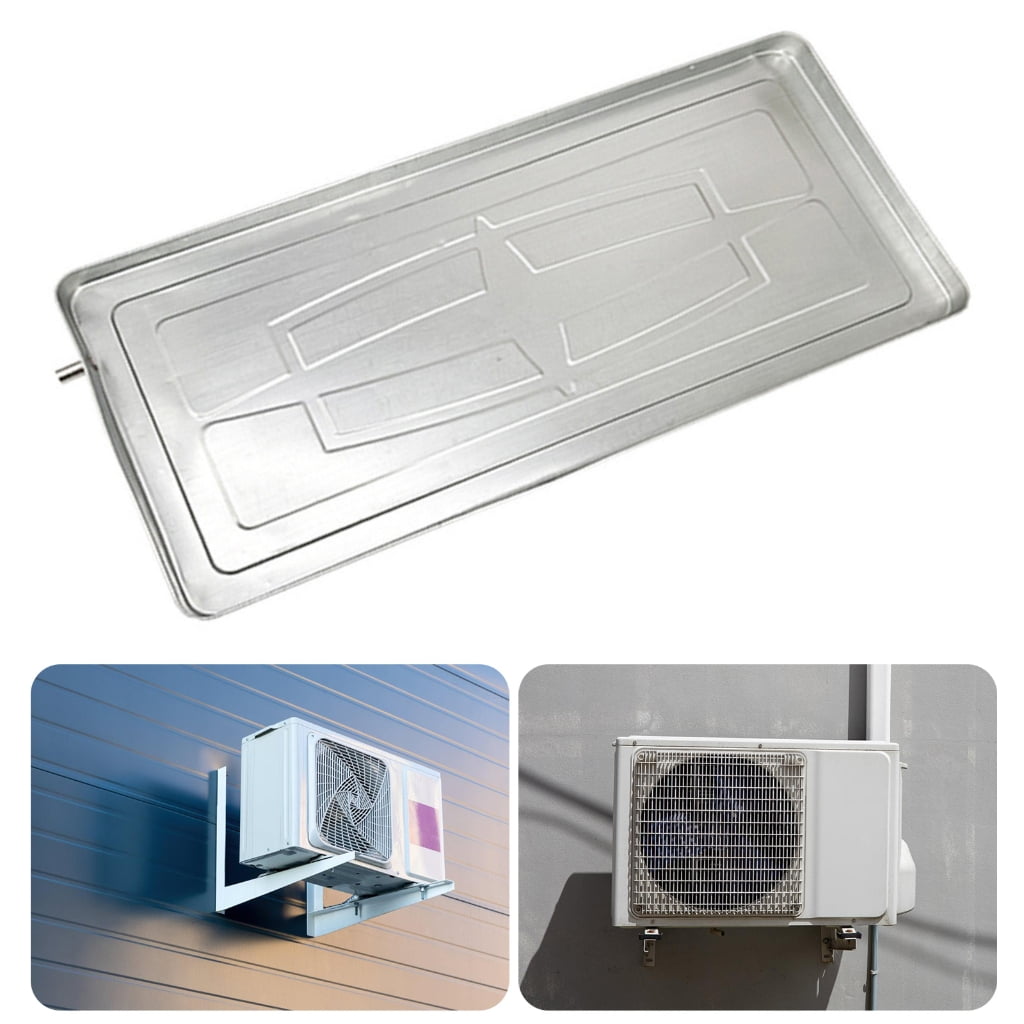 CIYISON Professional Air Conditioner Condensation Water Collector Drip Tray With Extended Pipe and Clamps For Drainage System
