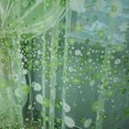 thumbnail image 3 of Esho 1/2Pcs Home Stylish Floral Tulle Voile Room Door Window Curtain Drape Panel Sheer Valances, 3 of 4