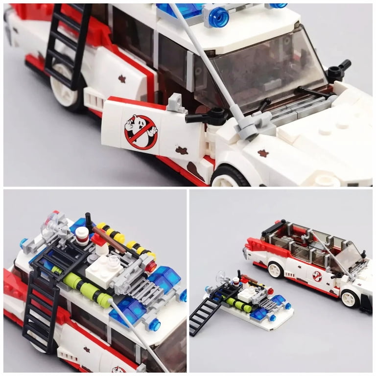 MACTANO Ghost Buster Ecto-1 Car Building Block Kit, Speed