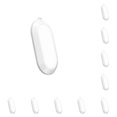 thumbnail image 2 of Guardurnaity Borrador de depilación portátil ABS: compacto y conveniente para la depilación física en movimiento blanco blanco 10Conjunto, 2 of 6