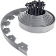 thumbnail image 1 of Aedcbaide Flexible Plastic Lawn Edging 5m Plastic Garden Edging Plastic Lawn Edging Lawn Edging With 15 Securing Nails, 1 of 5