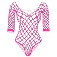 thumbnail image 3 of Lencería femenina Bikini de manga larga Trajes de cuerpo Sexy Mujeres Verano Malla grande Ver, 3 of 4