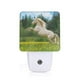 thumbnail image 1 of Balery Horse Rearing Up In The Field Luz Nocturna LED con Sensor Automático, Enchufe con Sensor Crepuscular, Luz Suave de 0.5W para Dormitorio, Pasillo, Baño-EU, 1 of 7