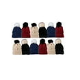 thumbnail image 4 of Yacht & Smith Mens Womens Warm Winter Hats in Assorted Colors, Mens Womens Unisex (12 Pack Dark Stripes), 4 of 7