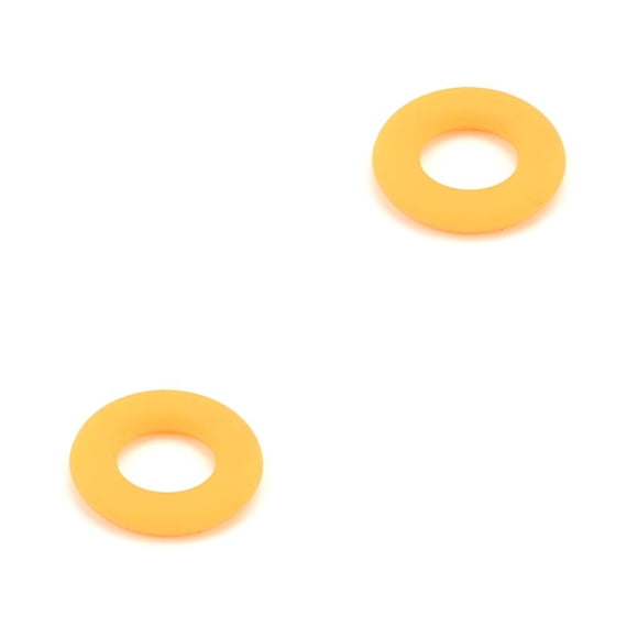 Advancent Silenciador de saxofón artesanal, amortiguador de silicona lavable, saxofón silencioso, dulce regalo, accesorios para instrumentos, Amarillo 2piezas