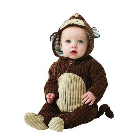 Baby Costume Monkey Bunting Newborn Halloween Costume 0-6 months