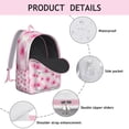 thumbnail image 3 of Botanical Illustration Backpack - Artistic Waterproof School Bag with Scientific Flower Drawing, 3 of 5