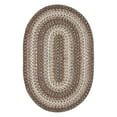 thumbnail image 7 of Homespice Wildwood 6x9' Brown Oval Braided Rug, Washable Rug for Dining Room, Living Room, Bedroom, 7 of 7