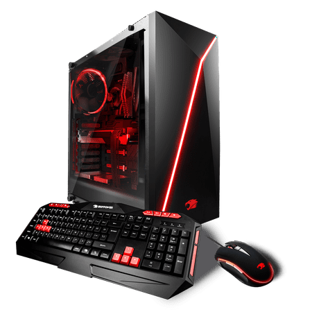 iBUYPOWER Raven Gamer WA005A Gaming Desktop PC with AMD FX-8320 Processor, MSI GT 730 Graphics, 8GB Memory, 2TB Hard Drive and Windows 10 Home (Monitor Not Included) -