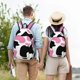 thumbnail image 4 of Disketp Cow Spots Mochila de Lona Estampada, Mochila Escolar de Viaje Ligera para Estudiantes y Portátil-Small, 4 of 5