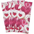 thumbnail image 2 of SKYSONIC 6 Pack Valentine's Day Love Heart Kitchen Towel 18"x28", Super Soft Absorbent Hand Towel Tea Towel Home Restaurant Tableware Cleaning Rag, 2 of 7