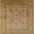 thumbnail image 1 of Ahgly Company Indoor Square Mid-Century Modern Brown Sand Brown Oriental Area Rugs, 3' Square, 1 of 6
