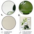 thumbnail image 3 of Designart "Green Zen spiritual stone 4 In Green"Spiritual Stone Metal Wall Art Green Traditional Office Room Wall Art, 3 of 6